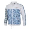 Mountain Aop Windbreaker Vävd Sportjacka med Logotyp Vit