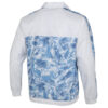 Mountain Aop Windbreaker Vävd Sportjacka med Logotyp Vit