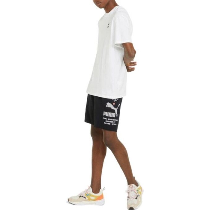 Nature Camp Graphic Shorts ”Svarta”