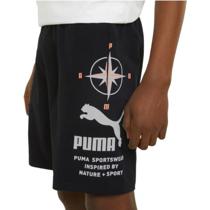 Nature Camp Graphic Shorts ”Svarta”