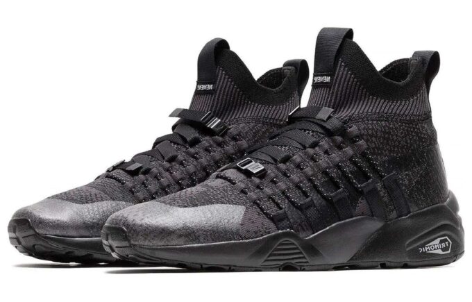 NEMEN x Blaze of Glory Knit Mid ”Phantom Black”
