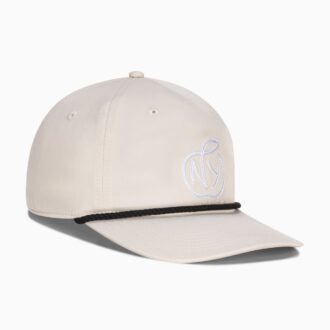 NYC-hatt med platt brätte