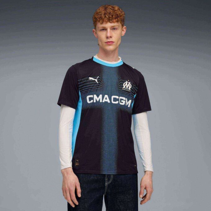 Olympique de Marseille 25/26 fotbollströja för herrar Olympique de Marseille 25/26 fotbollströja för herrar