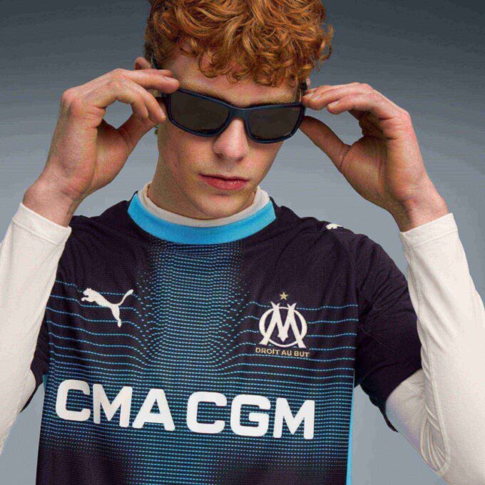 Olympique de Marseille 25/26 fotbollströja för herrar Olympique de Marseille 25/26 fotbollströja för herrar