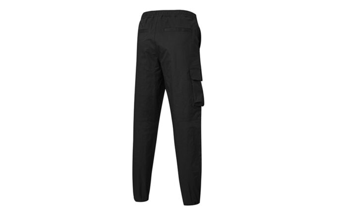 Outdoor Adventure Cargo Logo Byxor ”Svart Vit”