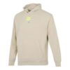 Oversize Trendig Hoodie Med Grafisk Logotyp ”Beige”