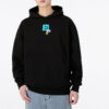 Oversize Trendig Hoodie med Grafisk Logotyp ”Svart”