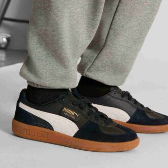 Palermo Läder Stora Barnsneakers