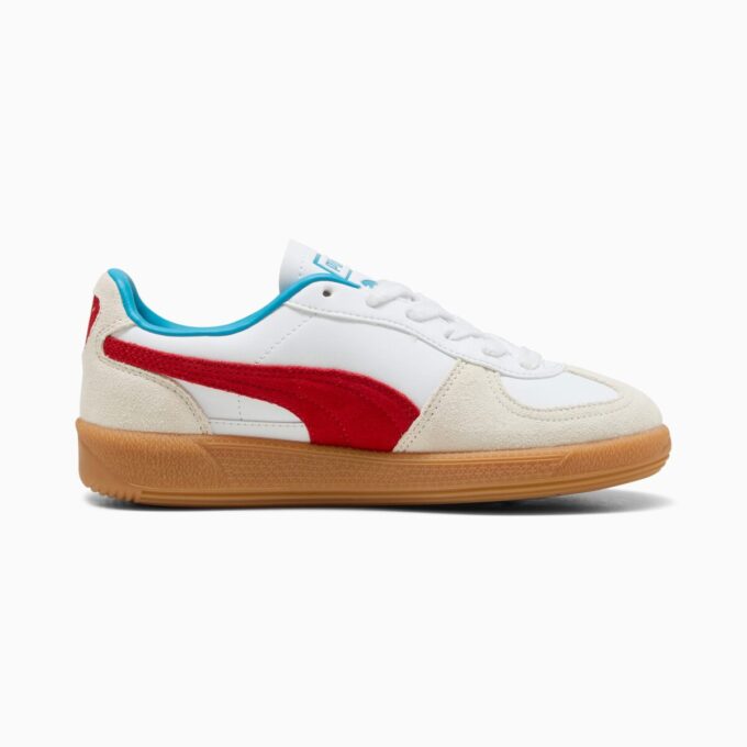 Palermo Läder Stora Barnsneakers Palermo Läder Stora Barnsneakers