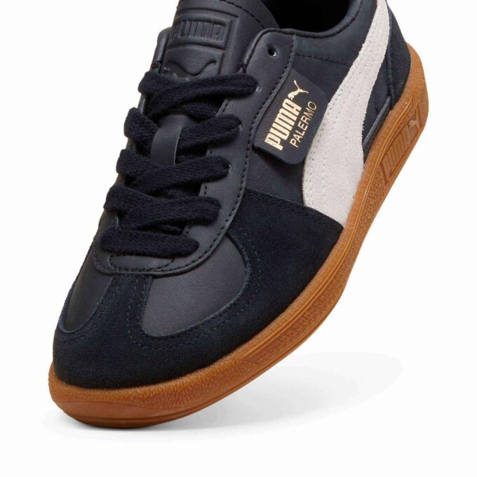 Palermo Läder Stora Barnsneakers Palermo Läder Stora Barnsneakers
