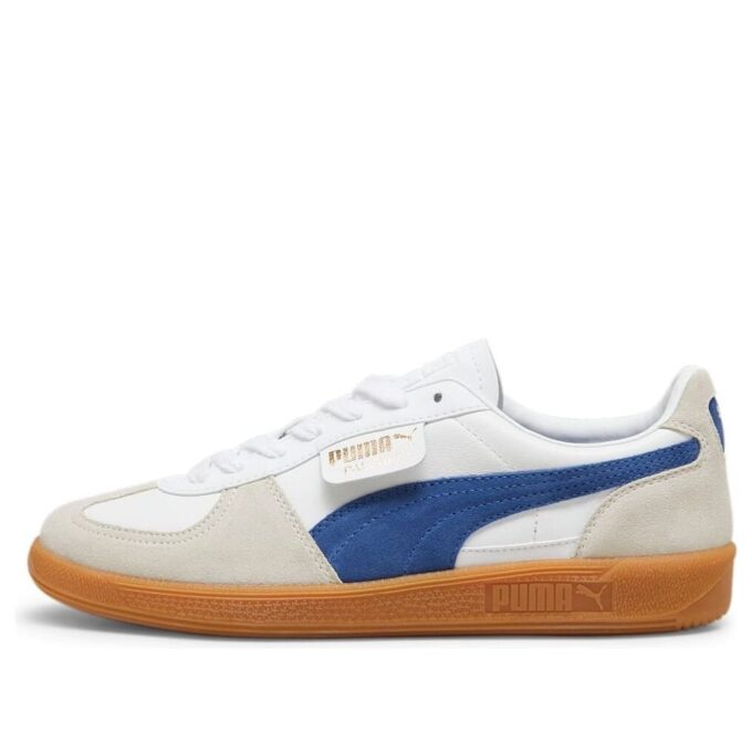 Palermo Läder ”Vit Clyde Royal Gum”