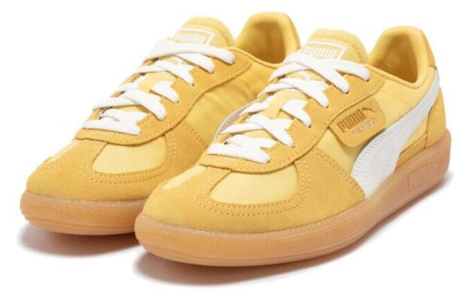 Palermo Sommar Nylon Sneakers ”Gula”