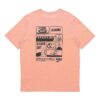 Peach Downtown Graphic T-shirt ”Rosa Svart”