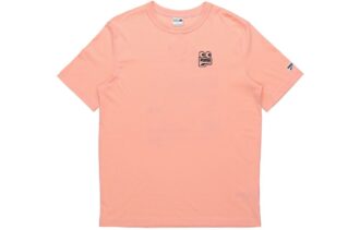 Peach Downtown Graphic T-shirt ”Rosa Svart”