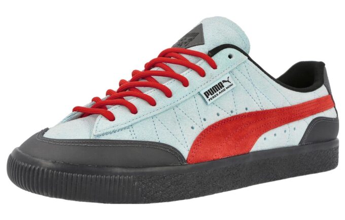 Perks och Mini x Clyde Rubber ”Light Aqua Warm Earth”