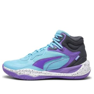 Playmaker Pro Mid ”Lila Glimmer Ljus Aqua”