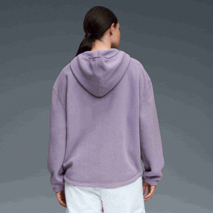 Polar Fleece Dam Fleecejacka med Huva Polar Fleece Dam Fleecejacka med Huva