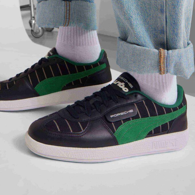 Porsche Legacy Palermo Sneakers med kritstrecksrand Porsche Legacy Palermo Sneakers med kritstrecksrand