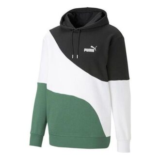 Power Cat Hoodie ”Blågrön”