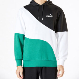 Power Cat Hoodie ”Blågrön”