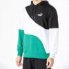 Power Cat Hoodie ”Blågrön”
