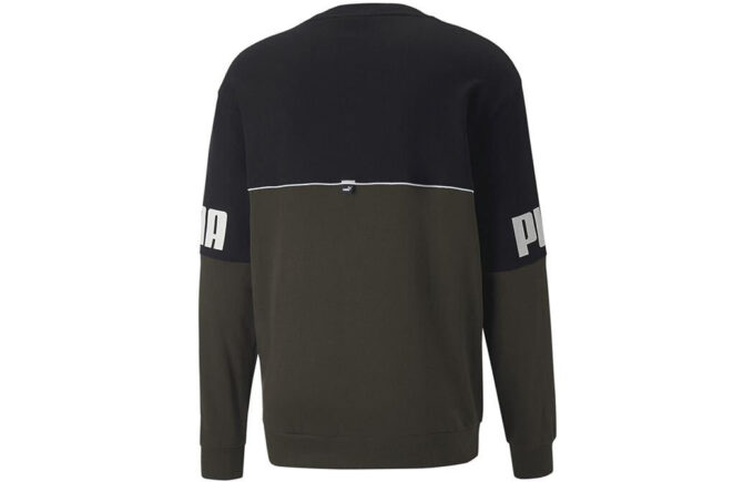 Power Colorblock Crew ”Svart”