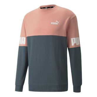 Power Colorblock Crew Sweatshirt ”Rosa”
