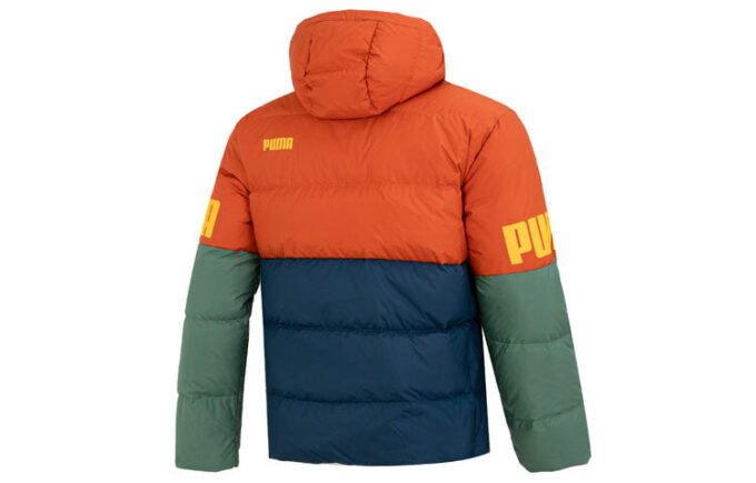 Power Dunjacka med huva ”Orange”