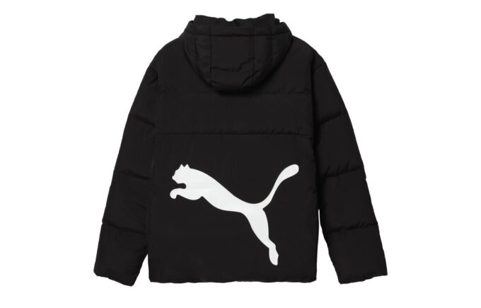 Power Hooded Sportsjacka ”Svart Vit”