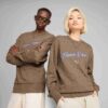 PREMIUM ESSENTIALS Herr Avslappnad Grafisk Crew PREMIUM ESSENTIALS Herr Avslappnad Grafisk Crew