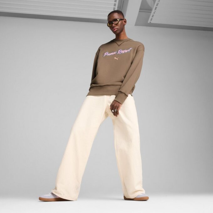 PREMIUM ESSENTIALS Herr Avslappnad Grafisk Crew PREMIUM ESSENTIALS Herr Avslappnad Grafisk Crew