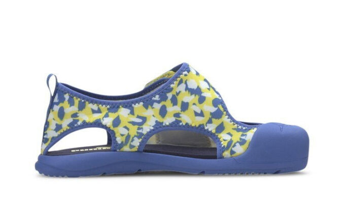 (PS) Aquacat PS Sandal Blå/Gul