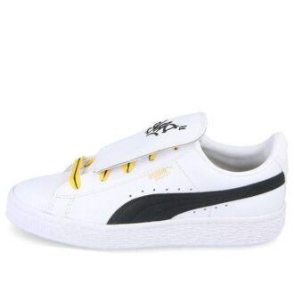 (PS) Minions Basket Tongue PS Sneakers Vita/Svarta