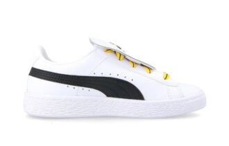 (PS) Minions Basket Tongue PS Sneakers Vita/Svarta
