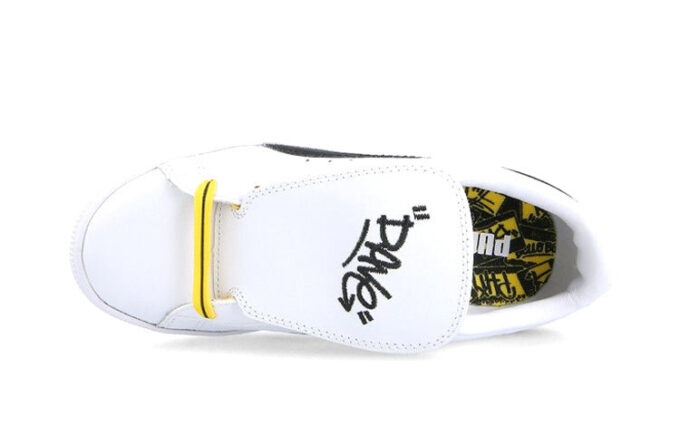 (PS) Minions Basket Tongue PS Sneakers Vita/Svarta
