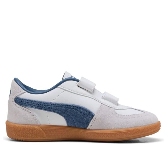 (PS) Palermo Elevata Läder ”White Dark Indigo”