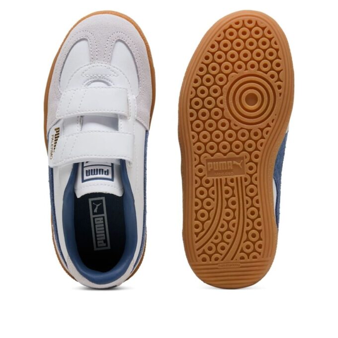 (PS) Palermo Elevata Läder ”White Dark Indigo”