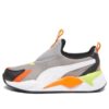 (PS) RS-X3 Slip-On ”Betonggrå Rickie Orange”