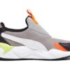 (PS) RS-X3 Slip-On ”Betonggrå Rickie Orange”
