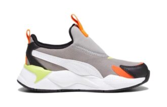 (PS) RS-X3 Slip-On ”Betonggrå Rickie Orange”
