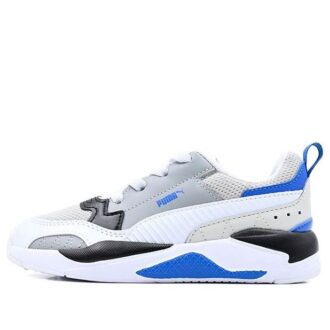 (PS) X-ray 2 Square Low-Top Vit/Blå