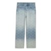 PUMA x A$AP ROCKY Laser Monogram Denim Jeans ”Faded Denim AOP”