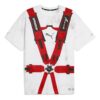 PUMA x A$AP ROCKY Säkerhetsbelt T-shirt ”Vit Röd”