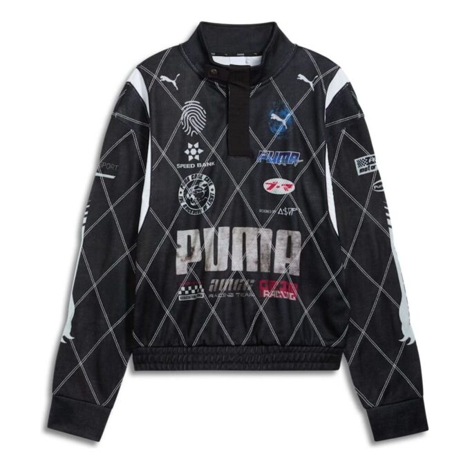PUMA x A$AP ROCKY Sliten tröja ”Svart”