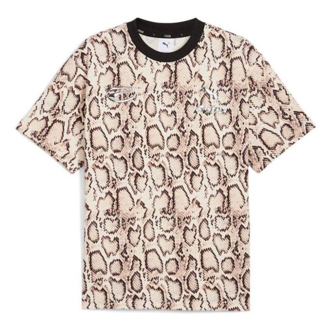 PUMA x A$AP ROCKY Snake Skin T-shirt ”Frosted Ivory AOP”