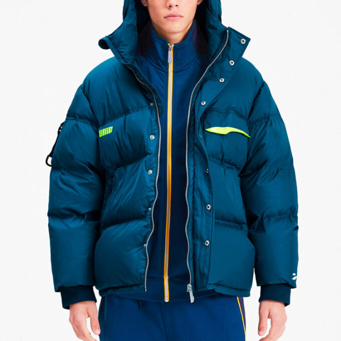 PUMA x Ader Error Dunjacka ”Marinblå”