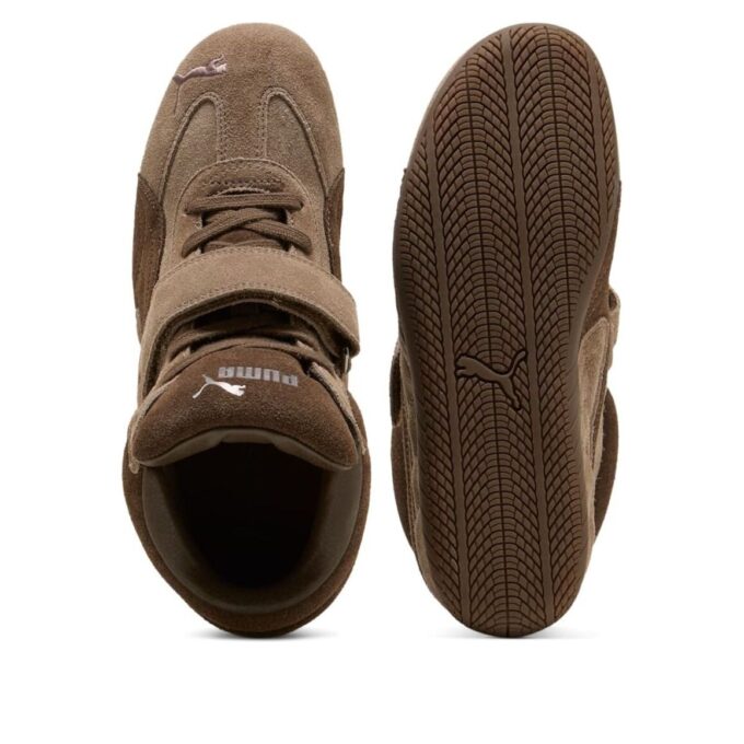 PUMA x Alexander McQueen Speedcat Mid Wedge ”Brun”