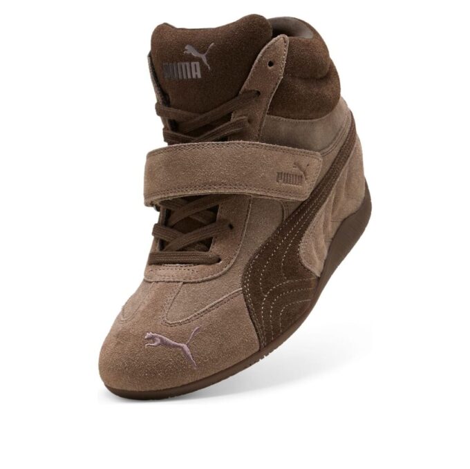 PUMA x Alexander McQueen Speedcat Mid Wedge ”Brun”