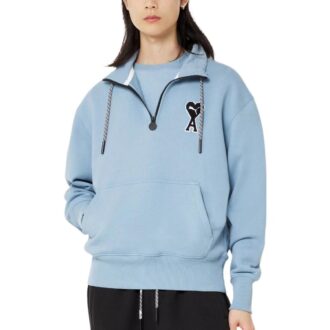 PUMA x Ami Half Dragkedja Tröja ”Blå”