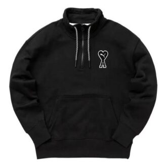 PUMA x Ami Half Zip Sweatshirt ”Svart”